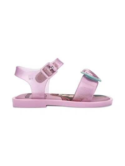 Mini Melissa Babies' X Disney Mar Sandals In Pink