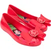 Mini Melissa X Disney Snow White Sweet Love Ballet Flat In Red