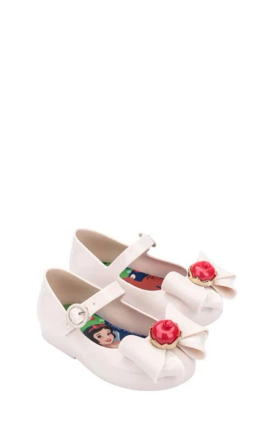 Mini Melissa Kids'  X Disney Snow White Sweet Love Mary Jane Flat In Ax949