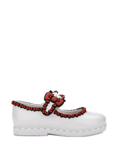 Mini Melissa Babies' X Hello Kitty And Friends Hip Ballerina In White