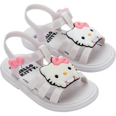 Mini Melissa Babies'  X Hello Kitty Kids' Hip Sandal In White