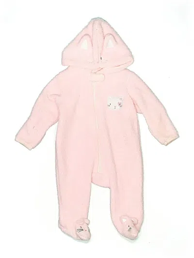Pre-owned Mini Muffin Babies' Zip Up Hoodie In Pink