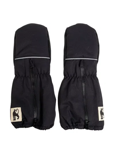 Mini Rodini Kids' Alaska Mittens In Black