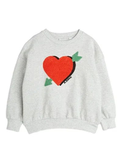 MINI RODINI ARROWED HEART SWEATSHIRT
