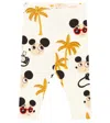 Mini Rodini Baby Printed Cotton Leggings In Multi
