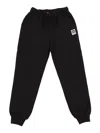 Mini Rodini Basic Solid Sweatpants In Black