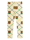 Mini Rodini Bear-print Leggings In Multi