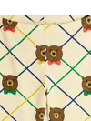 Mini Rodini Bear-print Trousers In Neutral