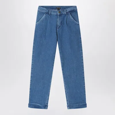 MINI RODINI BLUE JEANS IN ORGANIC DENIM