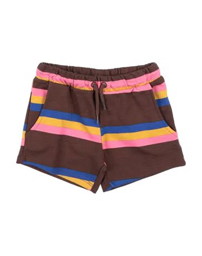 Mini Rodini Bottomwear - Shorts & Bermuda Shorts In Dark Brown