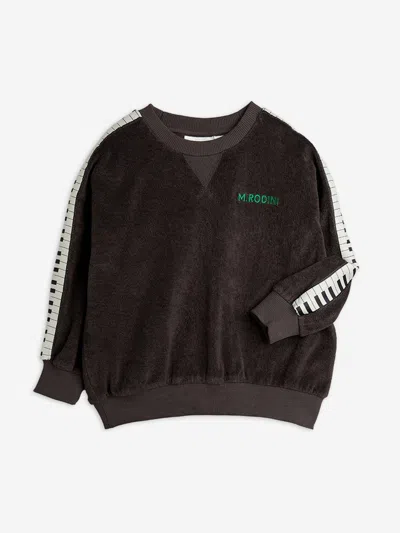 MINI RODINI MINI RODINI BOYS PIANO TERRY SWEATSHIRT