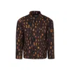 Mini Rodini Brown T-shirt Pour Fille Avec Leopard Print In Brown