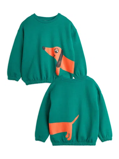 Mini Rodini Chapter 1 Sweatshirt In Green