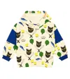 Mini Rodini Chef Cat Hoodie In Multicoloured