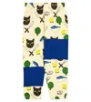 Mini Rodini Chef Cat Cotton Jersey Sweatpants In Multicoloured