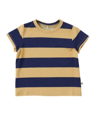 Mini Rodini Colorblock Striped Tshirt In Multi