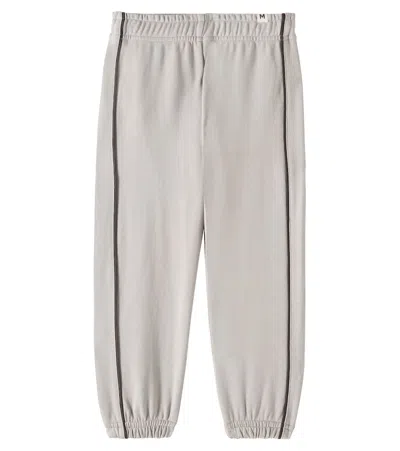 Mini Rodini Kids' Cotton Jersey Sweatpants In Grey