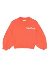 Mini Rodini Coucou Sweater In Orange