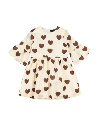 Mini Rodini Kids' Dresses In Light Yellow
