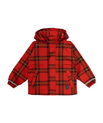 Mini Rodini Edelweiss Jacket In Red