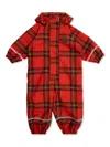 Mini Rodini Edelweiss Overall In Red