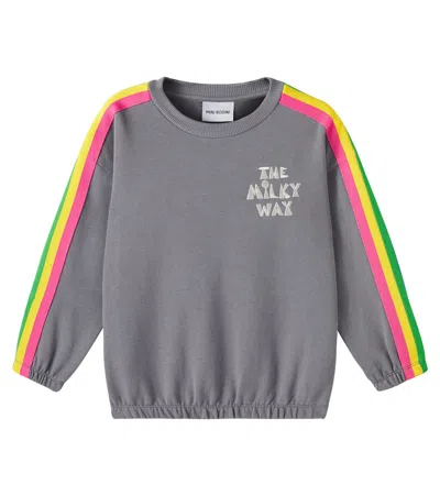 Mini Rodini Kids' Embroidered Cotton Jersey Sweatshirt In Multi