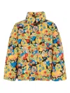 Mini Rodini Floral-print Puffer Jacket In Multi