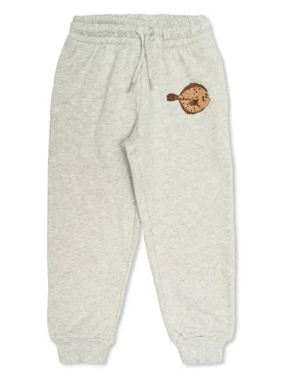Mini Rodini Kids' Flundra Track Pants In Grey