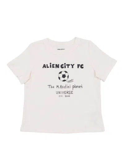 Mini Rodini Football Chenille Sweatshirt In Neutral