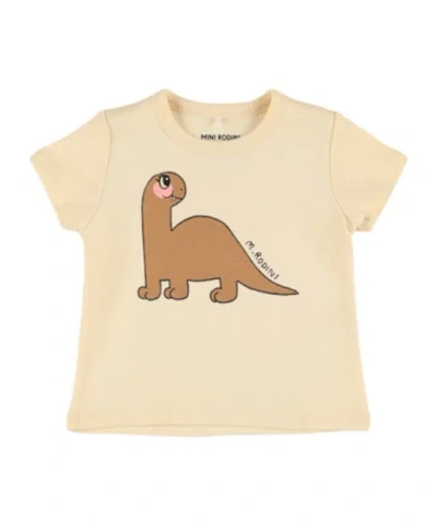 Mini Rodini Frontprint Top In Nude