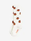 Mini Rodini Girls Ladybugs Knee-high Socks In White