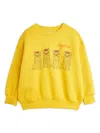 Mini Rodini Graphic-print Sweatshirt In Yellow