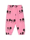 Mini Rodini Graphic-print Track Pants In Pink