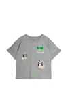 Mini Rodini Graphic-patch T-shirt In Multi