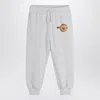 Mini Rodini Gray Jogging Pants With Flundra Print