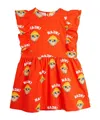 Mini Rodini Hajk!-print Mini Dress In Red