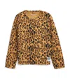 Mini Rodini Jersey Leopard Long-sleeve T-shirt In Animal Print