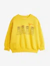 Mini Rodini Kids Agaha Dogs Swetshirt In Black