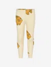 Mini Rodini Kids Cotton Fish Print Leggings 1 - 3 Mths White In White