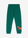 Mini Rodini Kids Dog Joggers In Green
