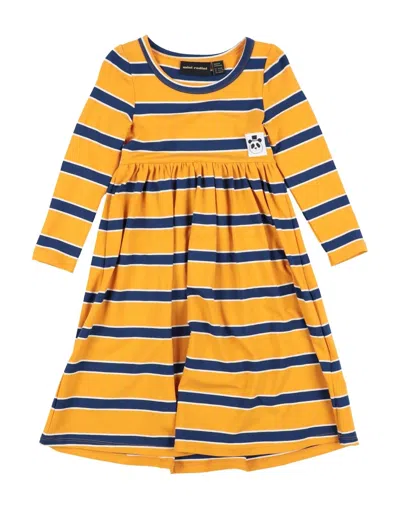 Mini Rodini Kids' Dresses In Ocher