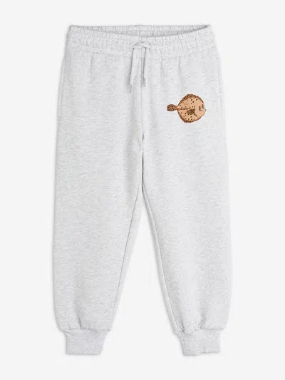 Mini Rodini Kids Flundra Joggers In Grey