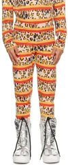 Mini Rodini Organic-cotton Leopard-print Leggings In 00 Multi