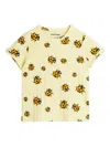 Mini Rodini Lady Bug-print T-shirt In Yellow