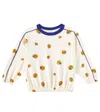 Mini Rodini Ladybugs Cotton Jersey Sweatshirt In Multicoloured