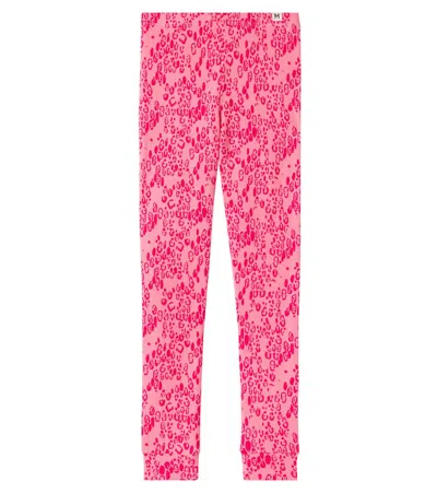 Mini Rodini Kids' Leopard-print Jersey Leggings