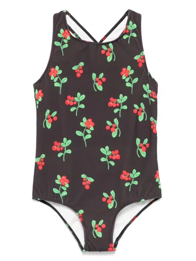 MINI RODINI LINGONBERRIES 连体泳衣