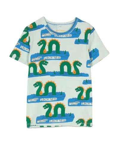 Mini Rodini Loch Ness Graphic-print T-shirt In White