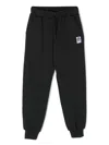 Mini Rodini Logo-patch Track Trousers In Black