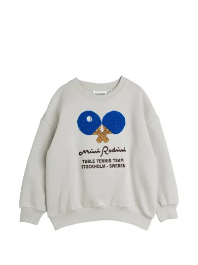Mini Rodini Kids' Logo-embroidered Sweatshirt In Multi